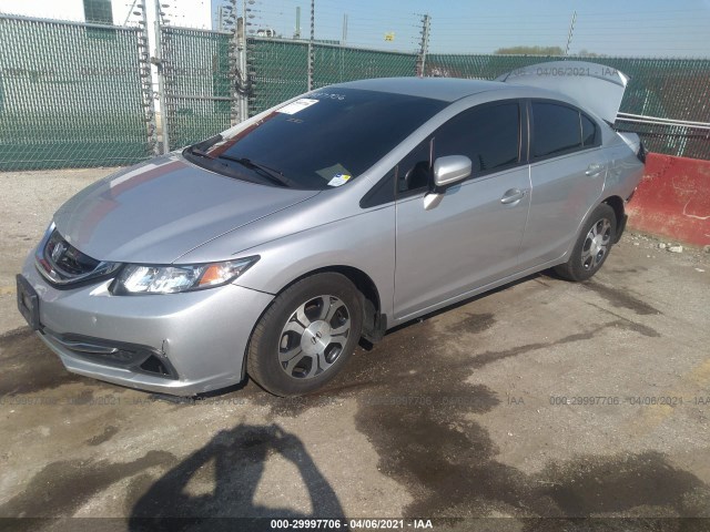 Photo 1 VIN: 19XFB4F21EE002133 - HONDA CIVIC HYBRID 