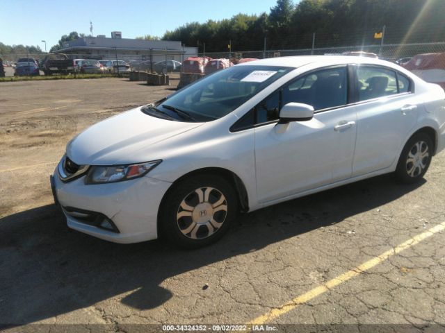 Photo 1 VIN: 19XFB4F21FE200163 - HONDA CIVIC HYBRID 