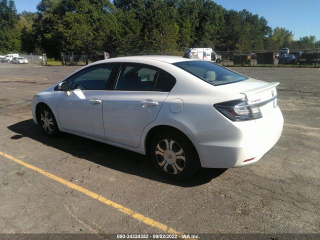 Photo 2 VIN: 19XFB4F21FE200163 - HONDA CIVIC HYBRID 