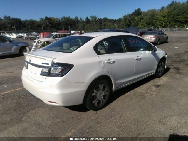 Photo 3 VIN: 19XFB4F21FE200163 - HONDA CIVIC HYBRID 