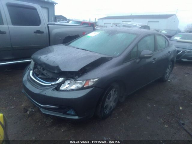 Photo 1 VIN: 19XFB4F22DE000213 - HONDA CIVIC HYBRID 