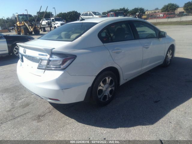 Photo 3 VIN: 19XFB4F22DE003757 - HONDA CIVIC HYBRID 