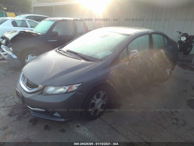 Photo 1 VIN: 19XFB4F23DE202851 - HONDA CIVIC HYBRID 