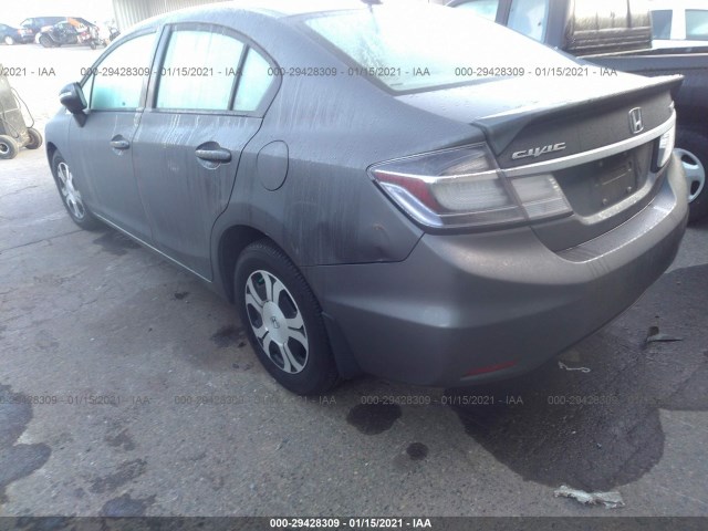 Photo 5 VIN: 19XFB4F23DE202851 - HONDA CIVIC HYBRID 