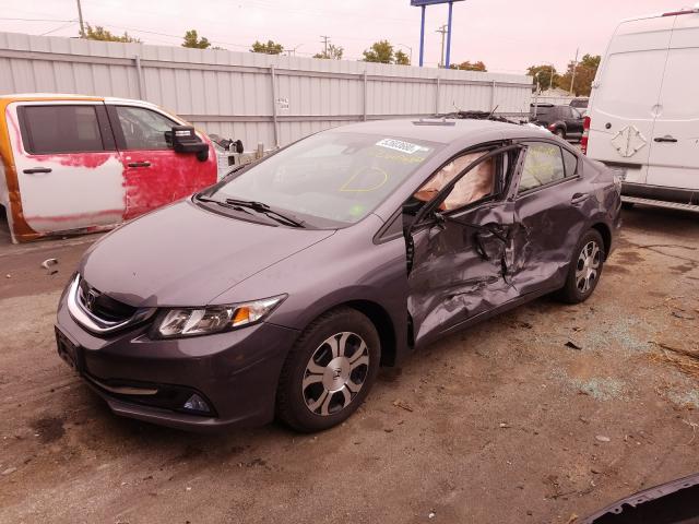 Photo 1 VIN: 19XFB4F23EE001579 - HONDA CIVIC HYBR 