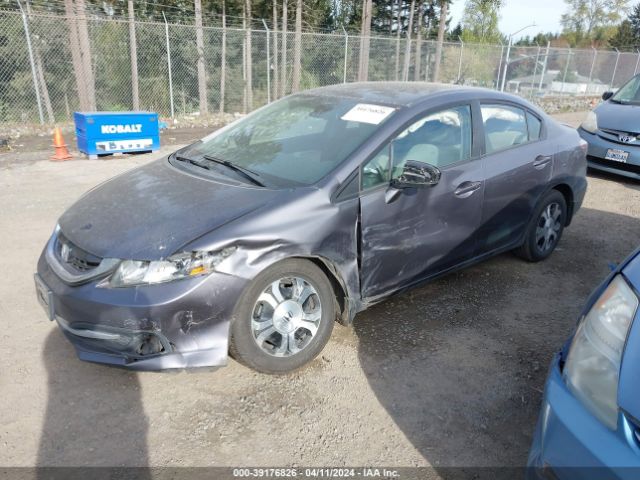 Photo 1 VIN: 19XFB4F23FE001003 - HONDA CIVIC HYBRID 