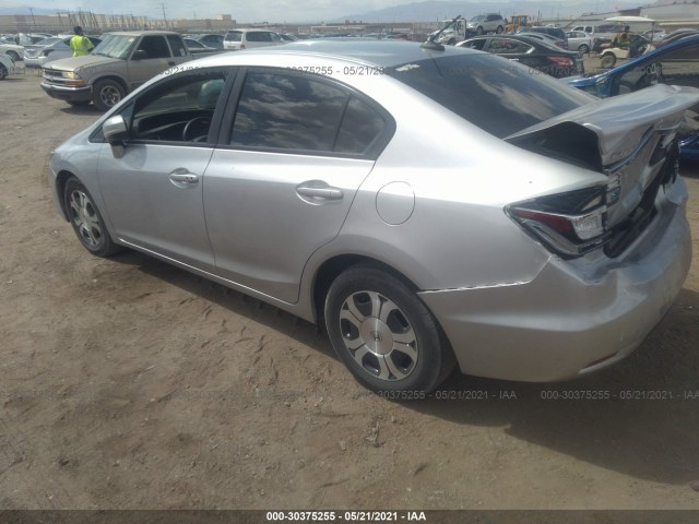 Photo 2 VIN: 19XFB4F23FE002622 - HONDA CIVIC HYBRID 