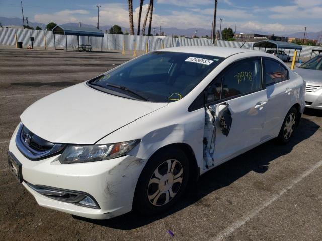 Photo 1 VIN: 19XFB4F24FE201632 - HONDA CIVIC HYBR 