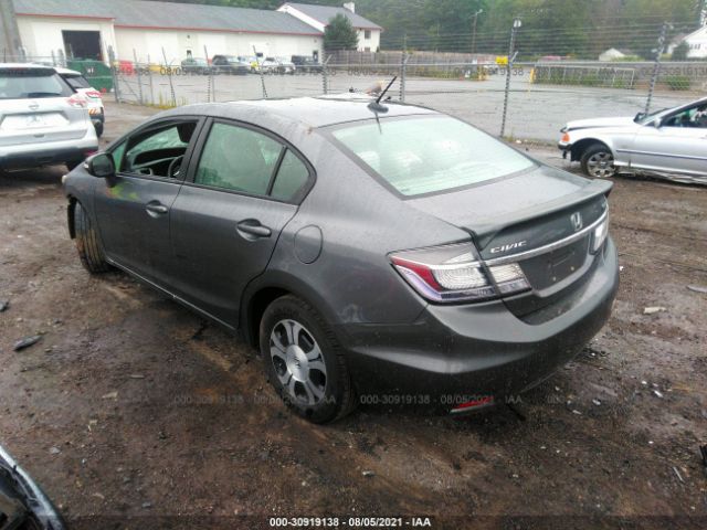 Photo 2 VIN: 19XFB4F25DE001050 - HONDA CIVIC HYBRID 