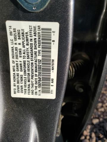 Photo 11 VIN: 19XFB4F25EE002152 - HONDA CIVIC HYBR 