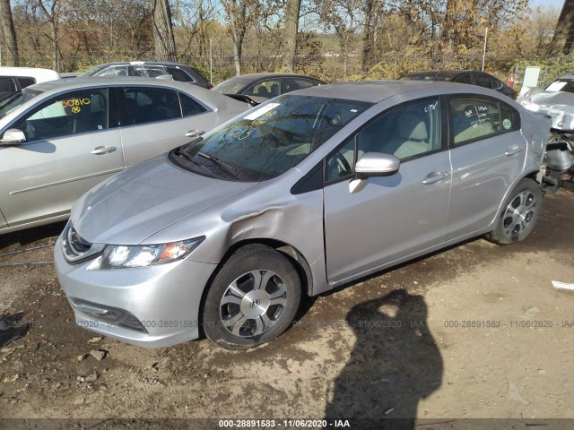 Photo 1 VIN: 19XFB4F25FE000466 - HONDA CIVIC HYBRID 