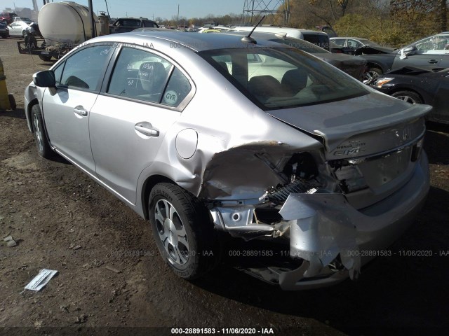 Photo 2 VIN: 19XFB4F25FE000466 - HONDA CIVIC HYBRID 