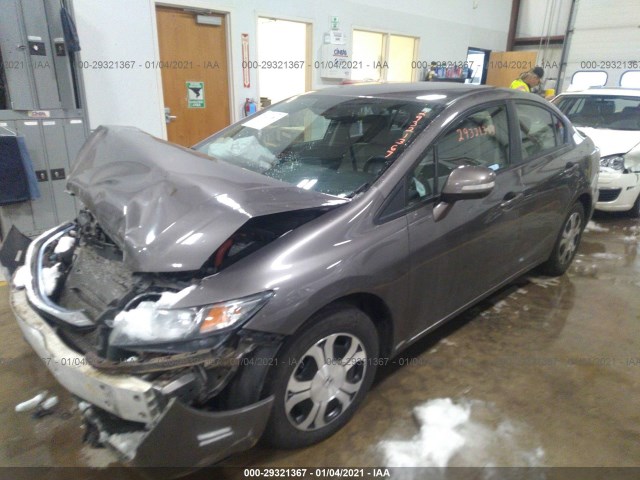 Photo 1 VIN: 19XFB4F26DE000974 - HONDA CIVIC HYBRID 