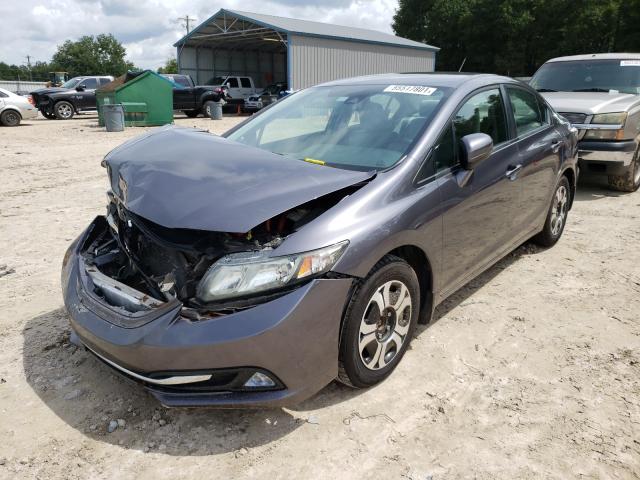 Photo 1 VIN: 19XFB4F26EE000071 - HONDA CIVIC HYBR 