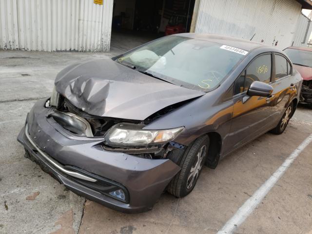 Photo 1 VIN: 19XFB4F26EE201503 - HONDA CIVIC HYBR 