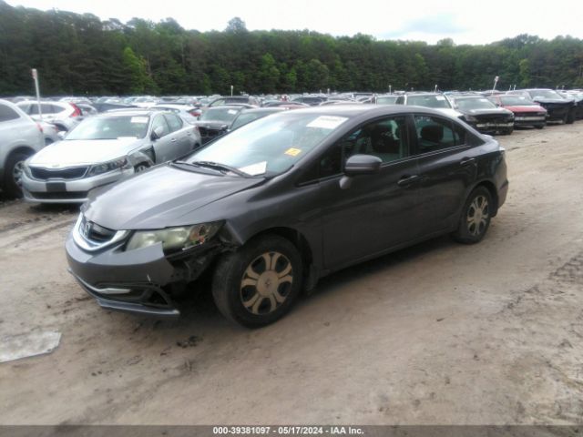 Photo 1 VIN: 19XFB4F26FE000685 - HONDA CIVIC HYBRID 