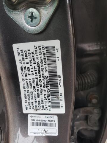 Photo 11 VIN: 19XFB4F27EE200652 - HONDA CIVIC HYBR 