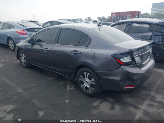 Photo 2 VIN: 19XFB4F27FE200104 - HONDA CIVIC HYBR 