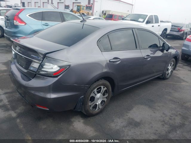 Photo 3 VIN: 19XFB4F27FE200104 - HONDA CIVIC HYBR 