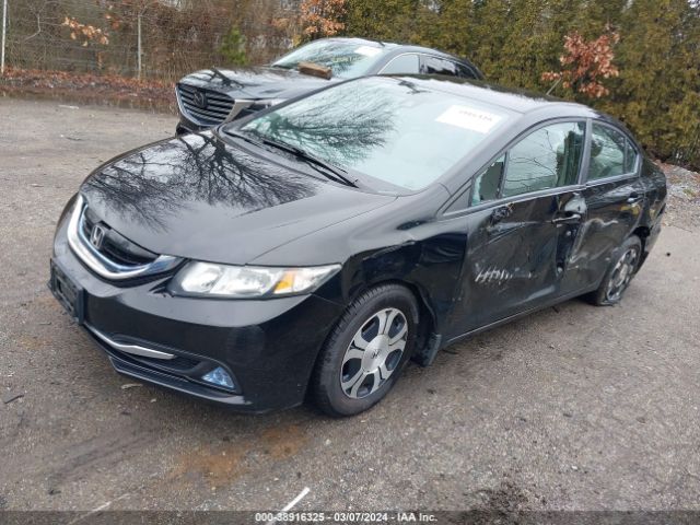 Photo 1 VIN: 19XFB4F27FE201253 - HONDA CIVIC HYBRID 