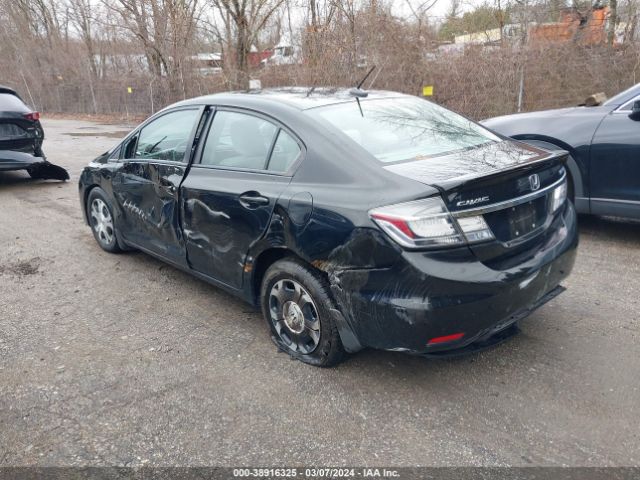 Photo 2 VIN: 19XFB4F27FE201253 - HONDA CIVIC HYBRID 