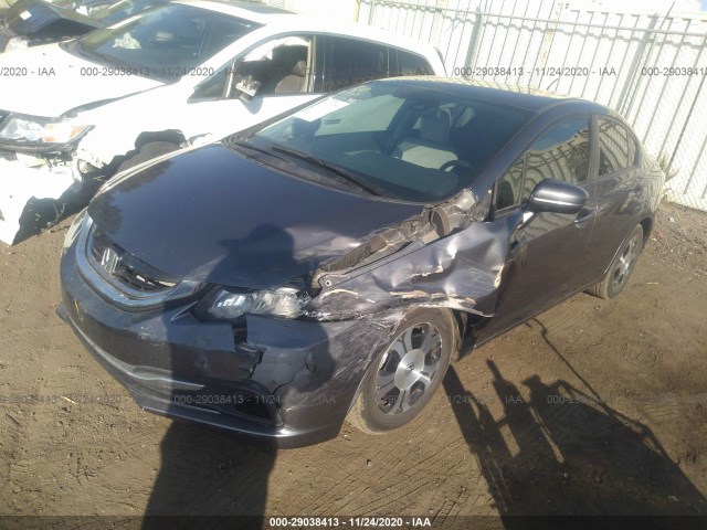 Photo 1 VIN: 19XFB4F28EE002212 - HONDA CIVIC HYBRID 