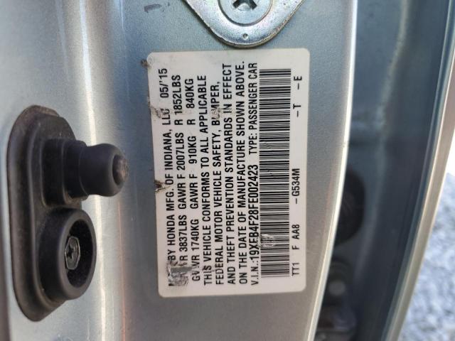 Photo 11 VIN: 19XFB4F28FE002423 - HONDA CIVIC HYBR 