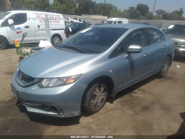 Photo 1 VIN: 19XFB4F28FE200113 - HONDA CIVIC HYBRID 