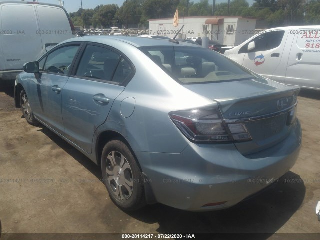 Photo 2 VIN: 19XFB4F28FE200113 - HONDA CIVIC HYBRID 