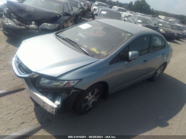 Photo 1 VIN: 19XFB4F28FE200970 - HONDA CIVIC HYBRID 