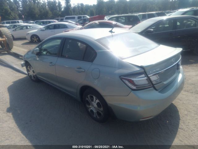 Photo 2 VIN: 19XFB4F28FE200970 - HONDA CIVIC HYBRID 