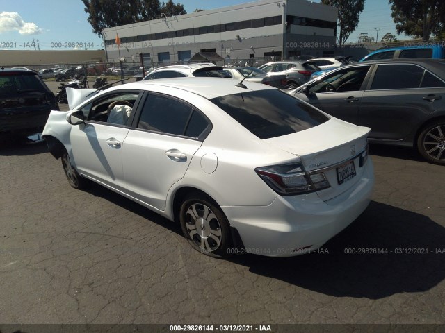 Photo 2 VIN: 19XFB4F29DE002511 - HONDA CIVIC HYBRID 