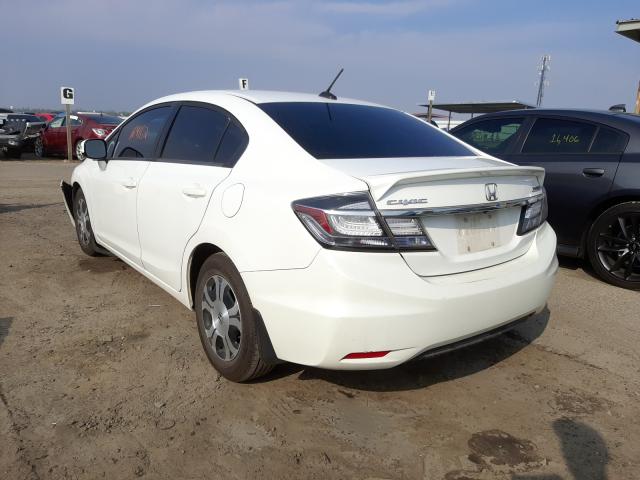 Photo 2 VIN: 19XFB4F29DE200912 - HONDA CIVIC HYBR 