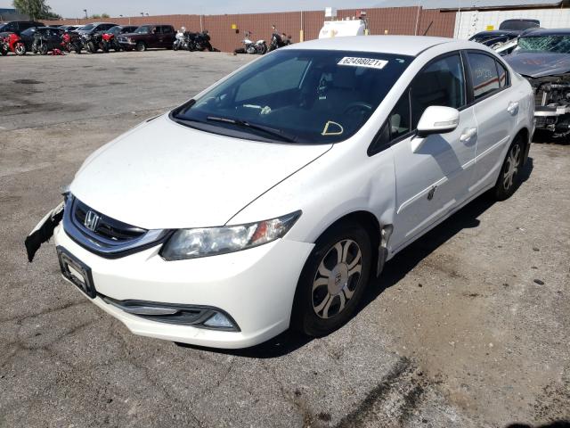 Photo 1 VIN: 19XFB4F29DE201459 - HONDA CIVIC HYBR 