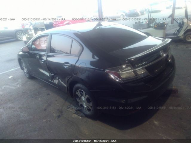 Photo 2 VIN: 19XFB4F29DE204071 - HONDA CIVIC HYBRID 