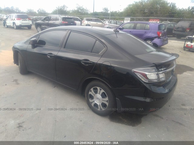 Photo 2 VIN: 19XFB4F29EE000100 - HONDA CIVIC HYBRID 