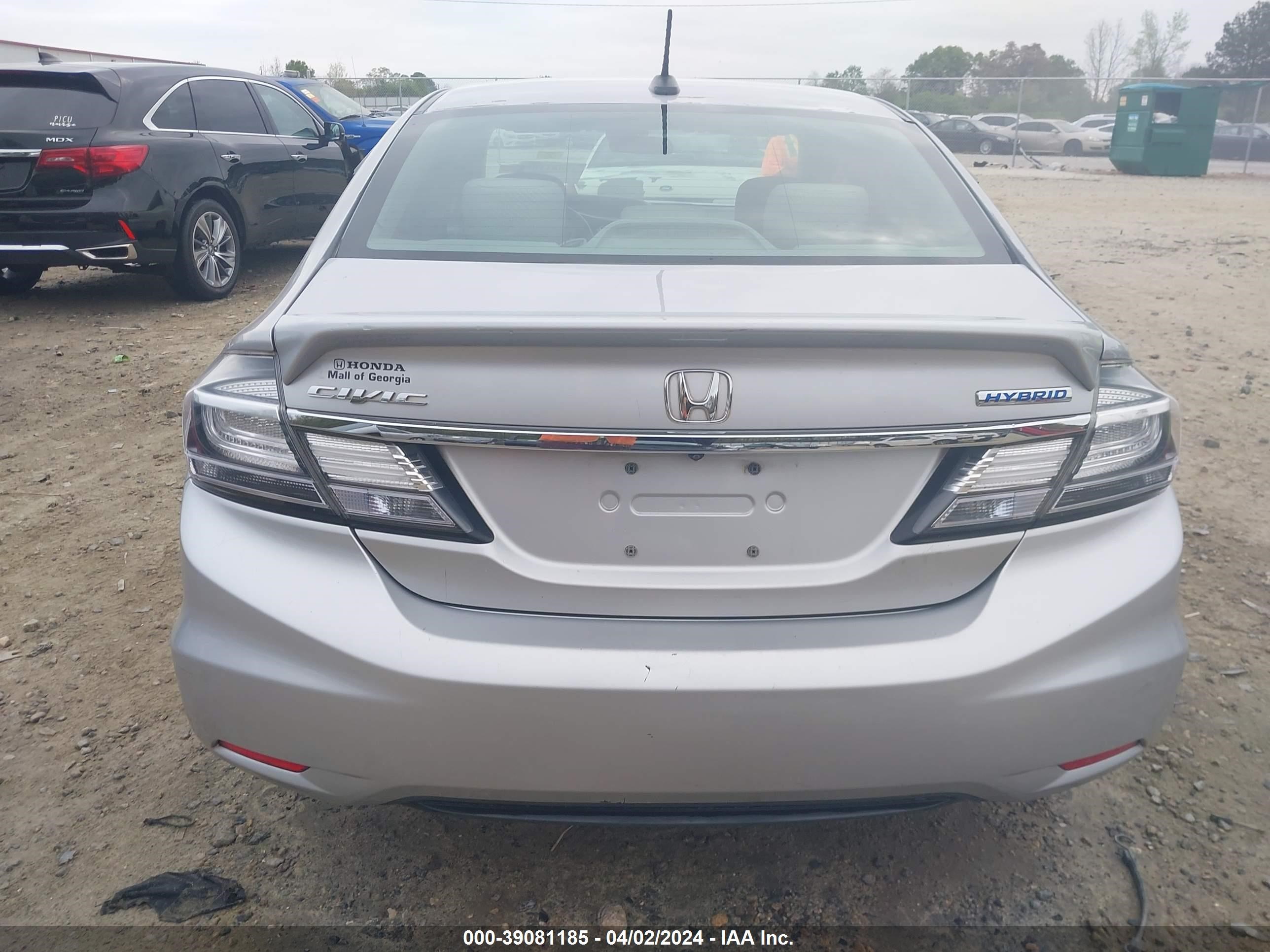 Photo 16 VIN: 19XFB4F29FE001734 - HONDA CIVIC 