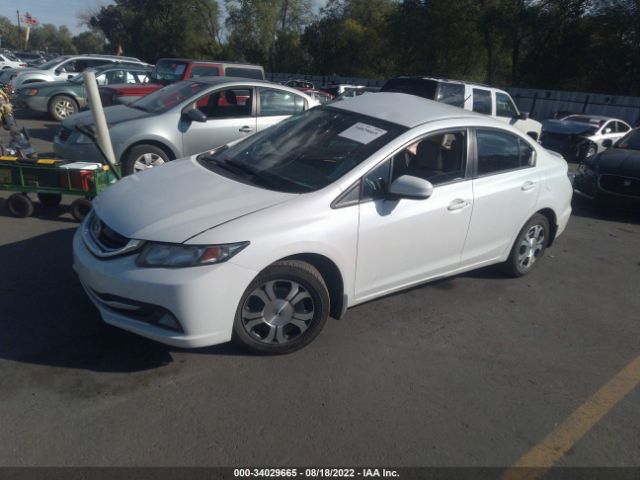 Photo 1 VIN: 19XFB4F2XFE001094 - HONDA CIVIC HYBRID 