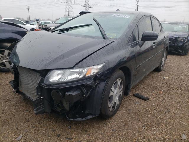 Photo 1 VIN: 19XFB4F30EE001564 - HONDA CIVIC HYBR 