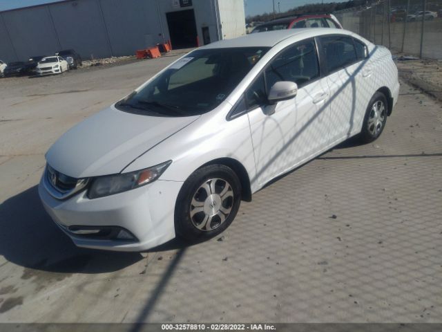 Photo 1 VIN: 19XFB4F33DE003615 - HONDA CIVIC HYBRID 