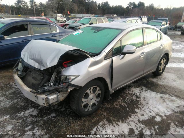 Photo 1 VIN: 19XFB4F33DE203734 - HONDA CIVIC HYBRID 