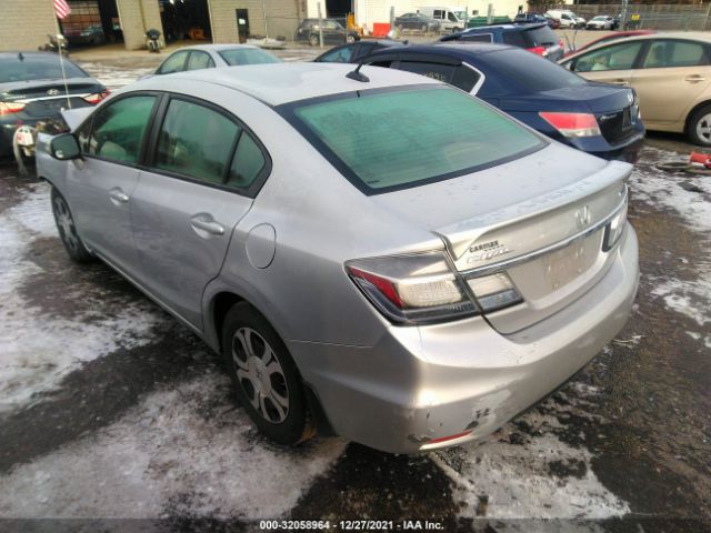 Photo 2 VIN: 19XFB4F33DE203734 - HONDA CIVIC HYBRID 