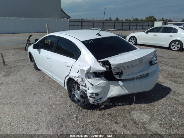 Photo 2 VIN: 19XFB4F34DE001775 - HONDA CIVIC HYBRID 