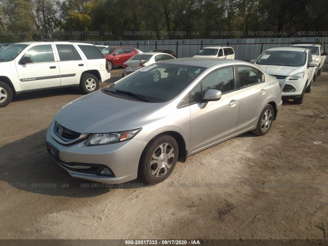 Photo 1 VIN: 19XFB4F34DE003395 - HONDA CIVIC HYBRID 