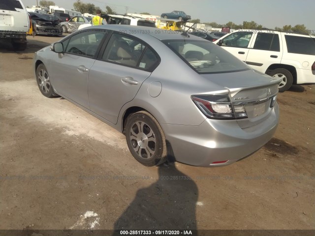 Photo 2 VIN: 19XFB4F34DE003395 - HONDA CIVIC HYBRID 