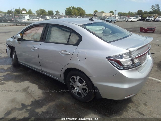 Photo 2 VIN: 19XFB4F34FE001651 - HONDA CIVIC HYBRID 