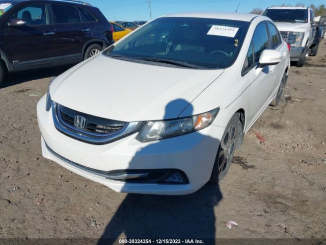 Photo 1 VIN: 19XFB4F35DE203394 - HONDA CIVIC HYBRID 