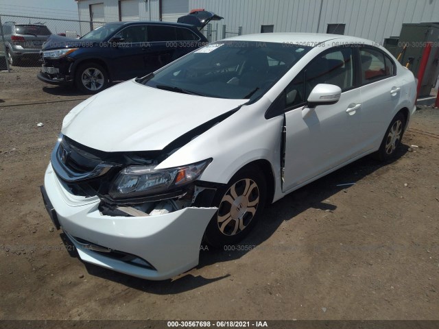 Photo 1 VIN: 19XFB4F36DE001163 - HONDA CIVIC HYBRID 