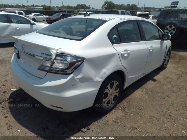 Photo 3 VIN: 19XFB4F36DE001163 - HONDA CIVIC HYBRID 