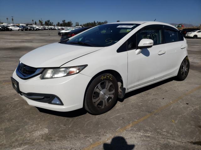 Photo 1 VIN: 19XFB4F36DE203565 - HONDA CIVIC HYBR 